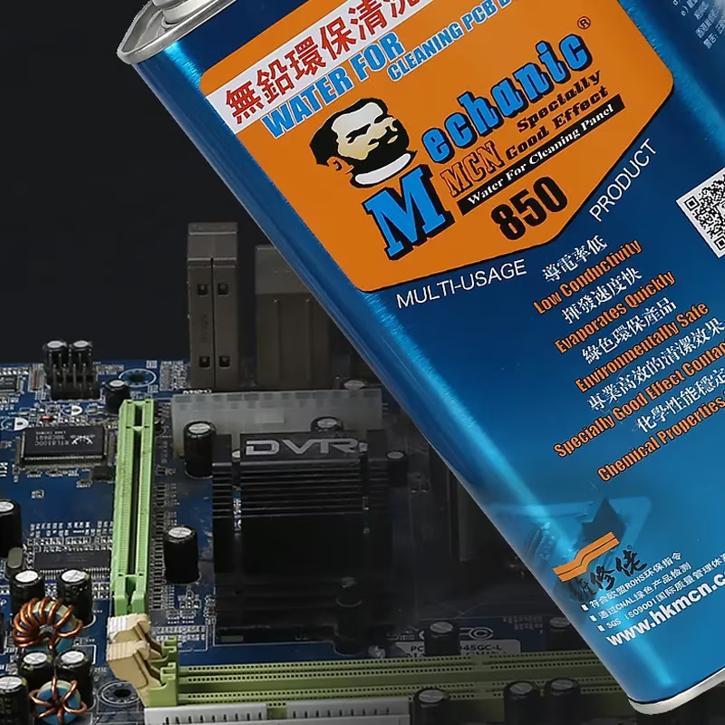 Nước tẩy rửa main board mạch không chì 850 chính hãng mechanic