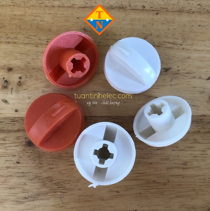 Combo 5 Núm Vặn Số quạt treo tường, quạt đứng, màu ngẫu nhiên# phụ tùng quạt