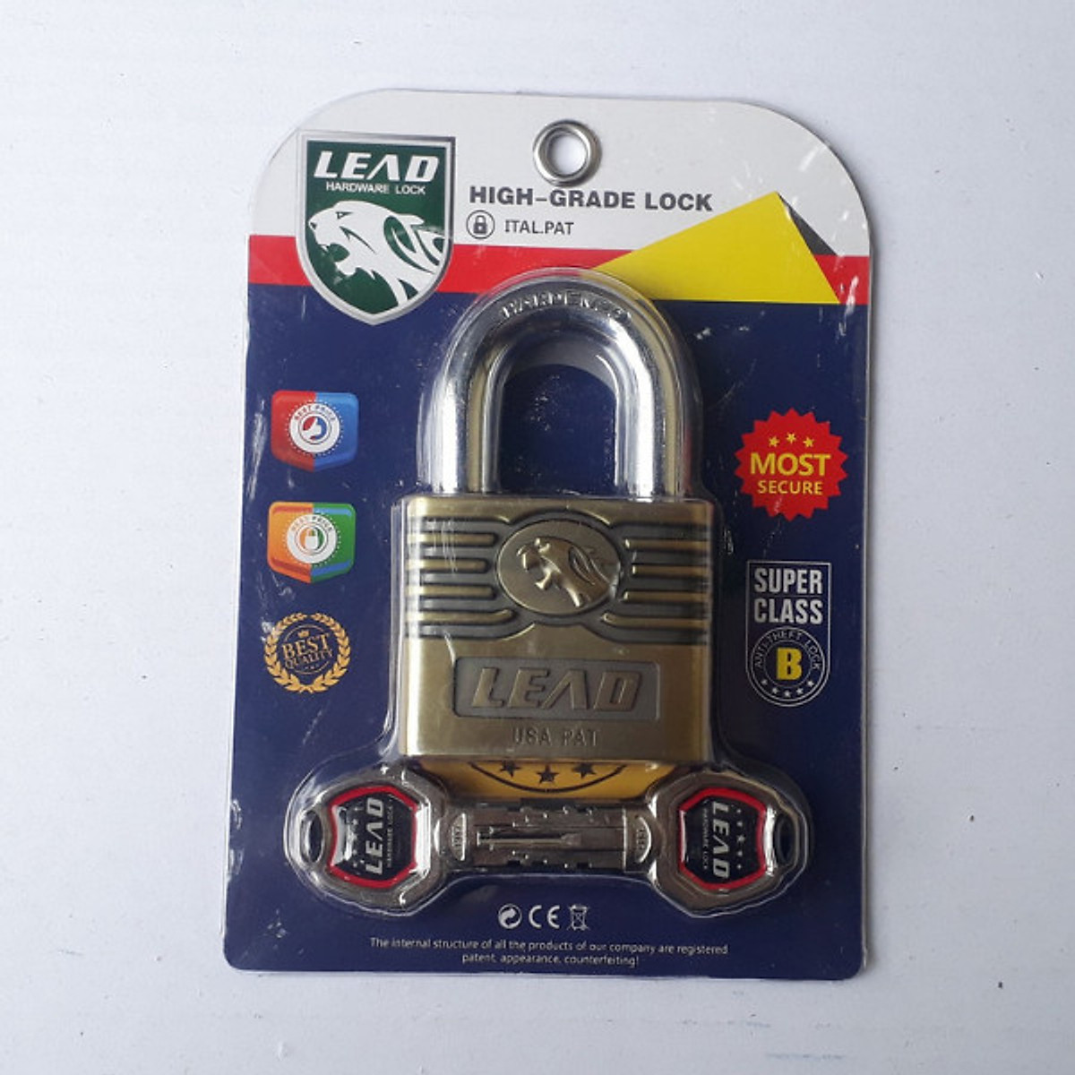 [HCM]Ổ khóa chống cắt LEAD-L6C