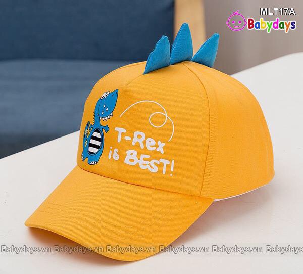 Mũ lưỡi trai khủng long cho bé MLT17