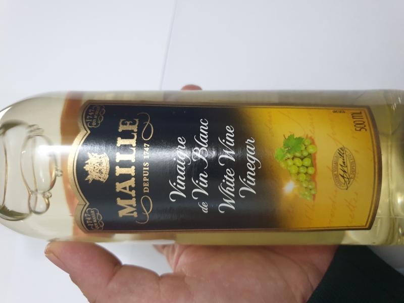 Dấm vang trắng Maille chai 500ml nhập khẩu Pháp