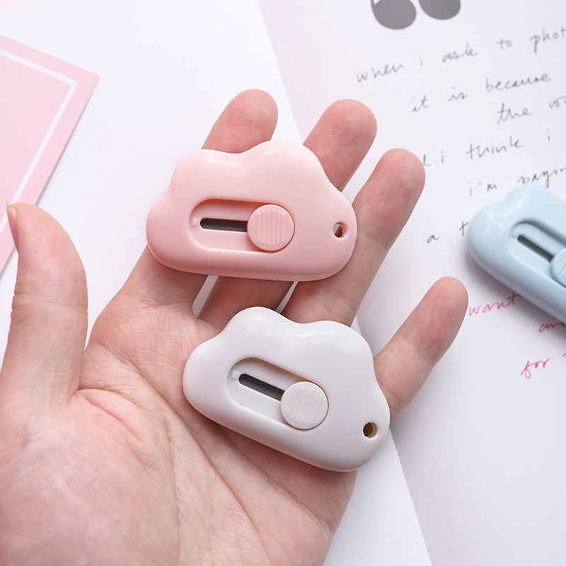 Dao Rọc Giấy, Cắt Giấy Mini Hình Đám Mây