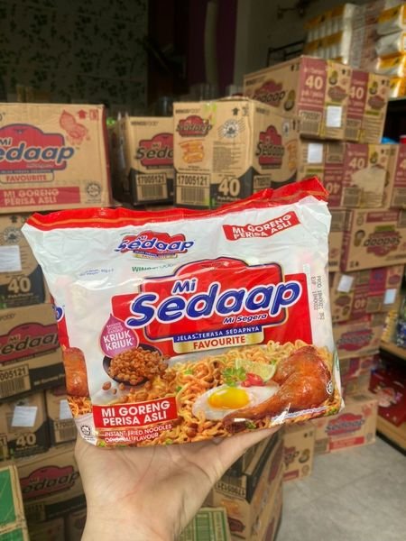 Mì trộn Sedaap Indo Siêu Ngon vị không cay