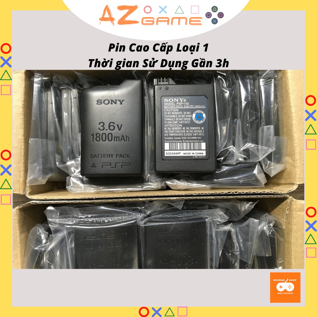 Pin cho PSP 1000 2000 3000 Cao Cấp