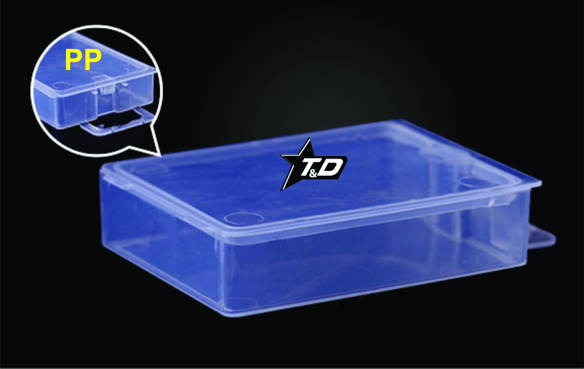 Bô 5 Hộp Nhựa PP ( 50 x 45 x 15 )mm