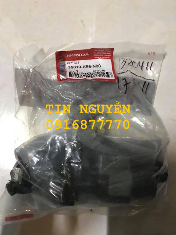 Ổ khóa xe Sonic chính hãng Honda