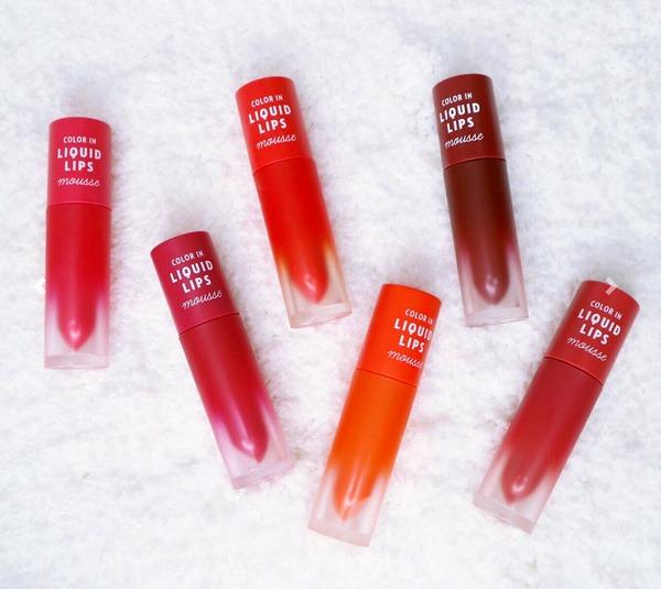 SON KEM ETUDE HOUSE COLOR IN LIQUID LIPS MOUSE