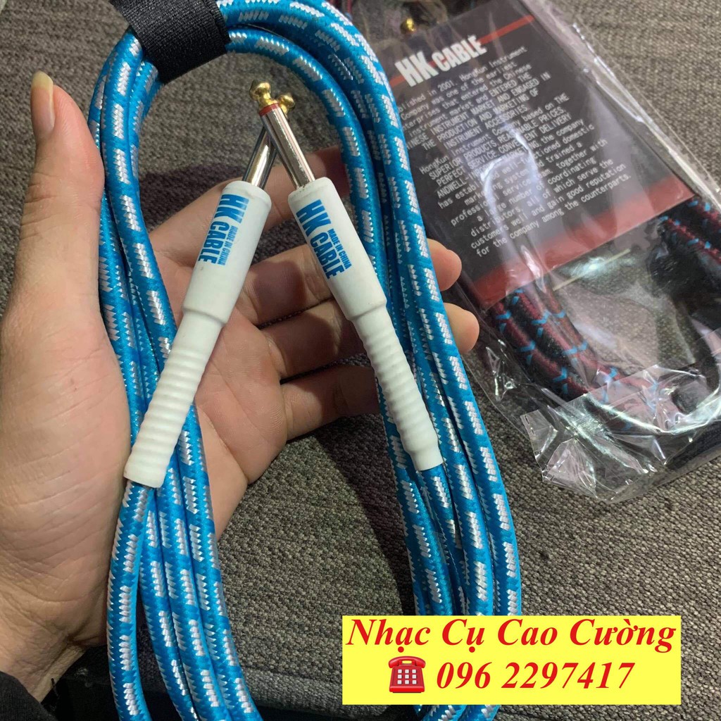 DÂY CẮM ĐÀN BẦU CHỐNG NHIỄU CHỐNG RÈ 3M