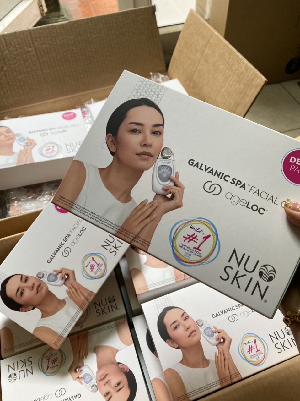 Gel Nâng Cơ Chạy Máy Galvanic Spa Nuskin