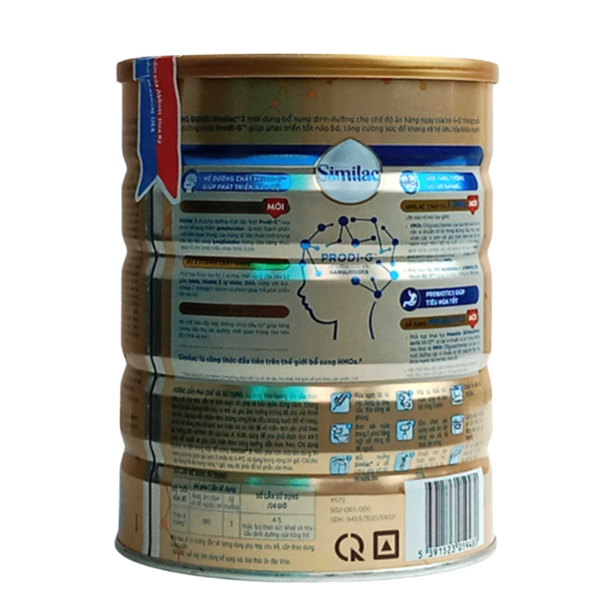 Sữa bột Abbott Similac 1/0+/3/4 850g/900g