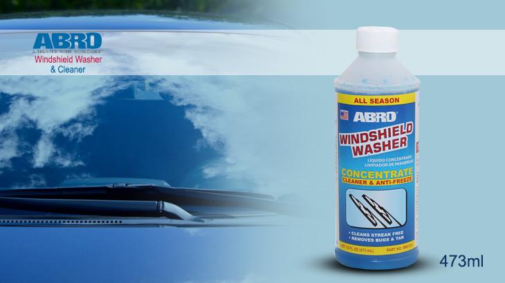 Nước rửa kính chắn gió Abro Windshield Washer Cleaner 473ml