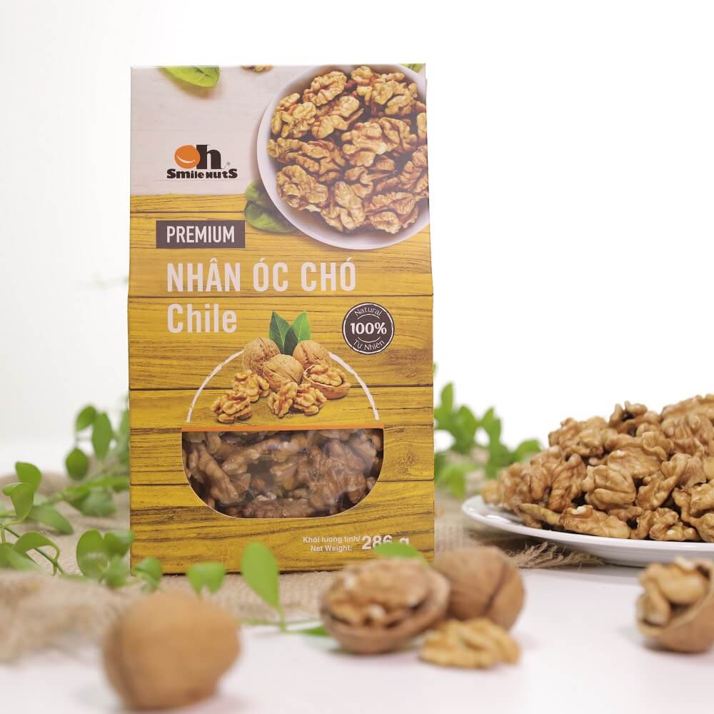 Quả óc chó Chile Smile Nuts - Happy Life 4U