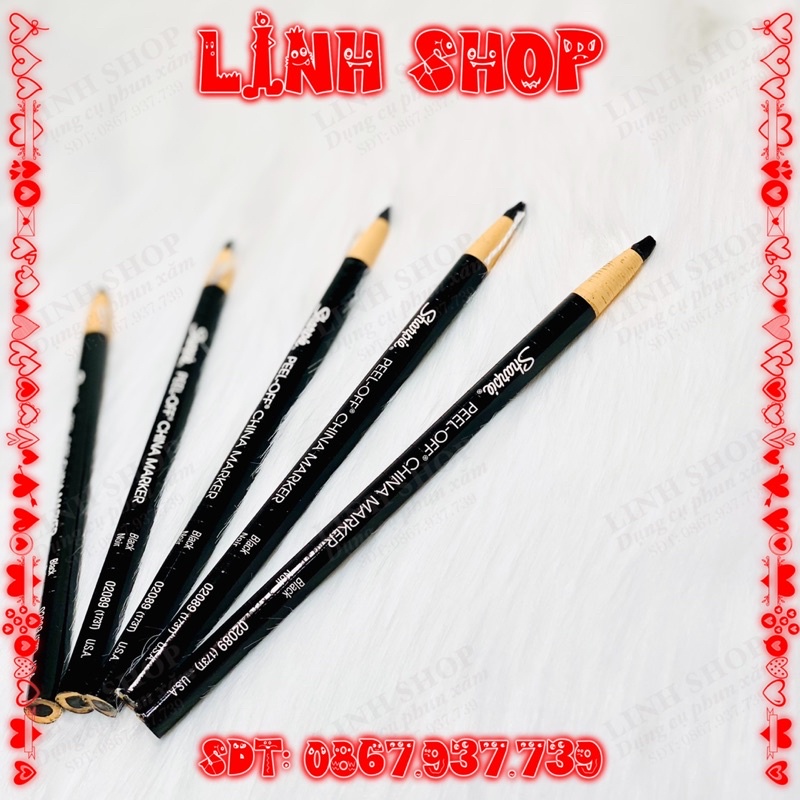 Chì đá đen vẽ lông mày chì đá Sharphia vẽ sợi hairstroke