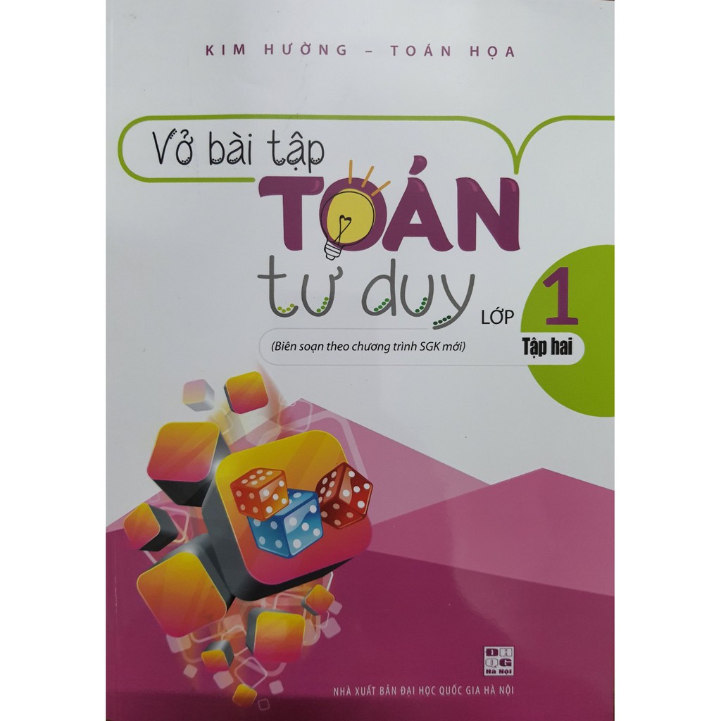 Vở bài tập tư duy toán lớp 1 tập 2