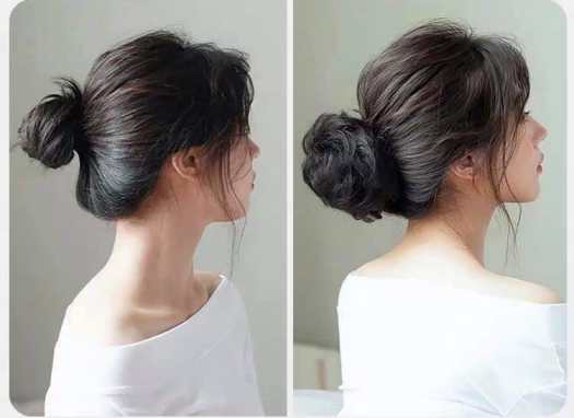 [Sản Phẩm Hot] Búi Tóc Giả Dạng Cột Xoăn Đủ Màu Dễ Dùng