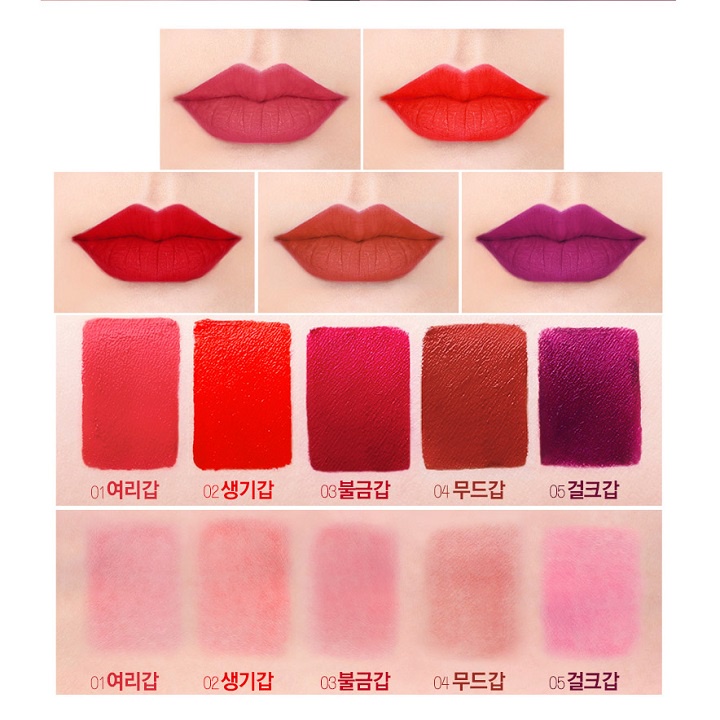 Son Kem Lì Bbia Last Velvet Lip Tint Version 1