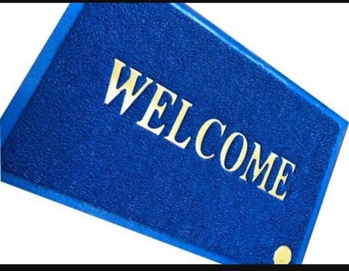 Thảm chùi chân welcome cỡ lớn 80.120cm