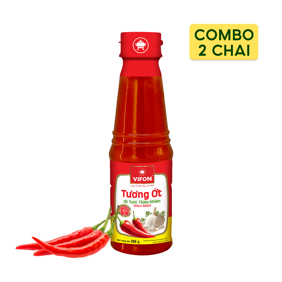 Combo 2 chai Tương Ớt VIFON 260gr/chai
