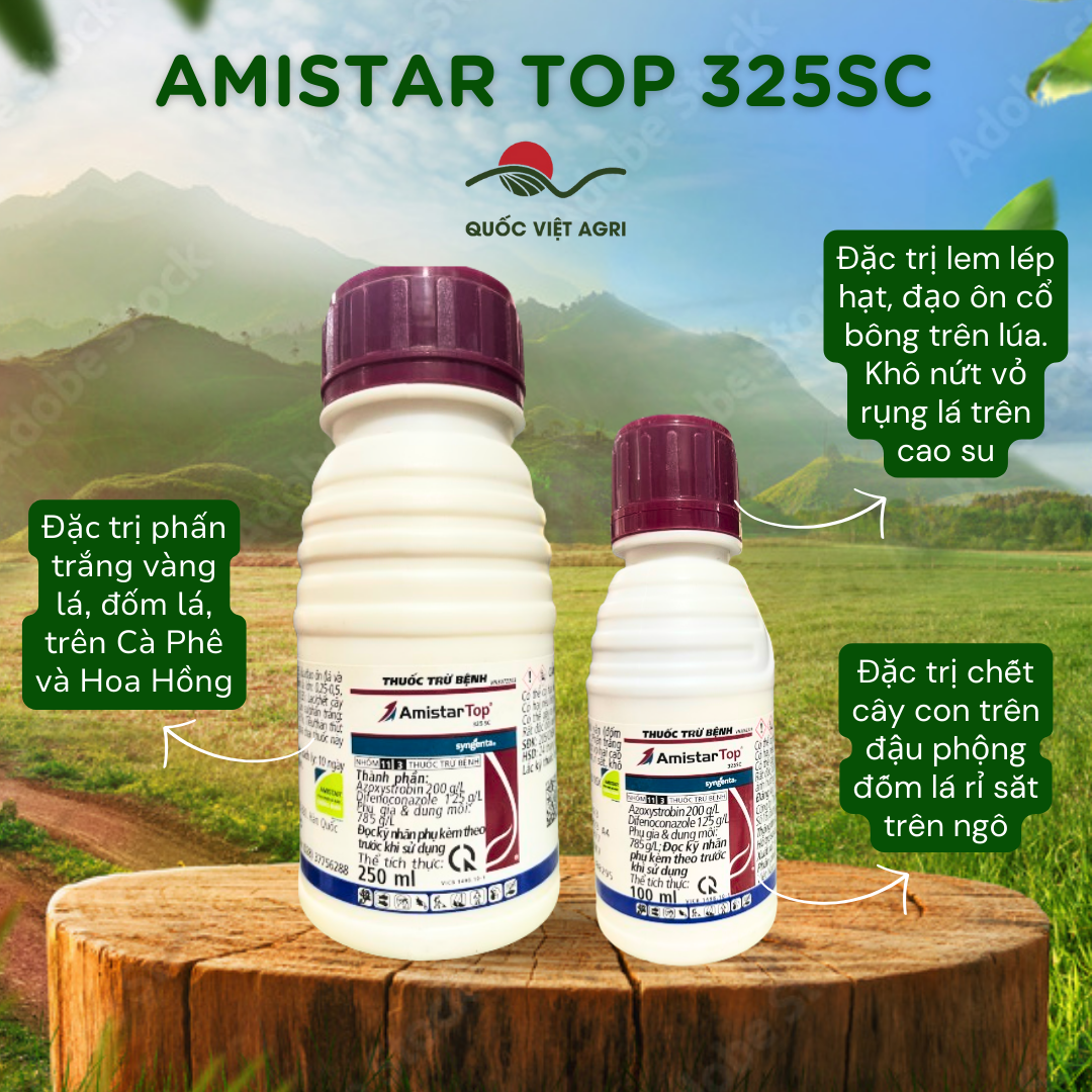 Thuốc trừ bệnh - amistar top 325sc - 250ml