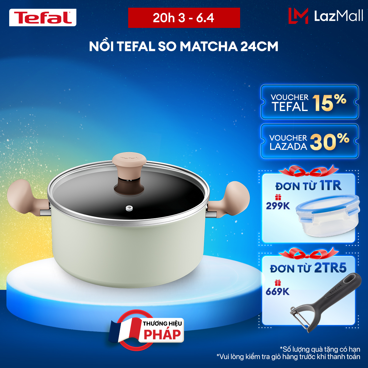 Nồi Tefal So Matcha 24cm
