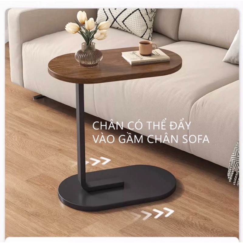 Bàn trà sofa HAJI chân sắt chắc chắn - AM108
