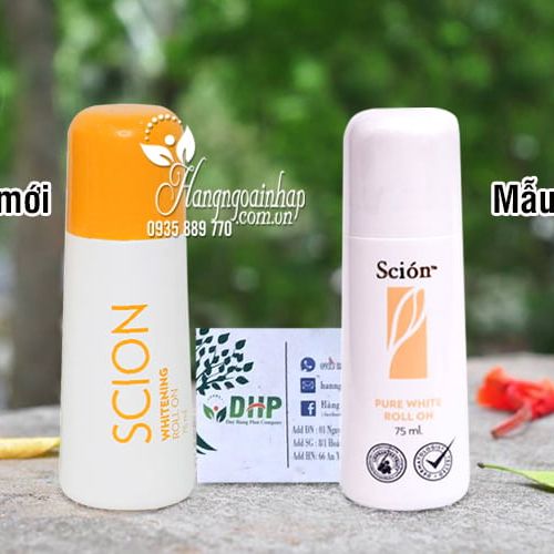 Lăn khử mùi Scion dưỡng trắng mờ thâm