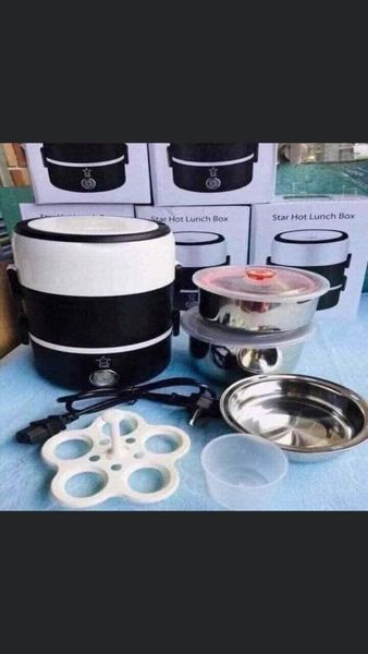 sỉ, lẻ HỘP CƠM VĂN PHÒNG CẮM ĐIỆN ( TẶNG MÓC DÍNH TƯỜNG 10K )