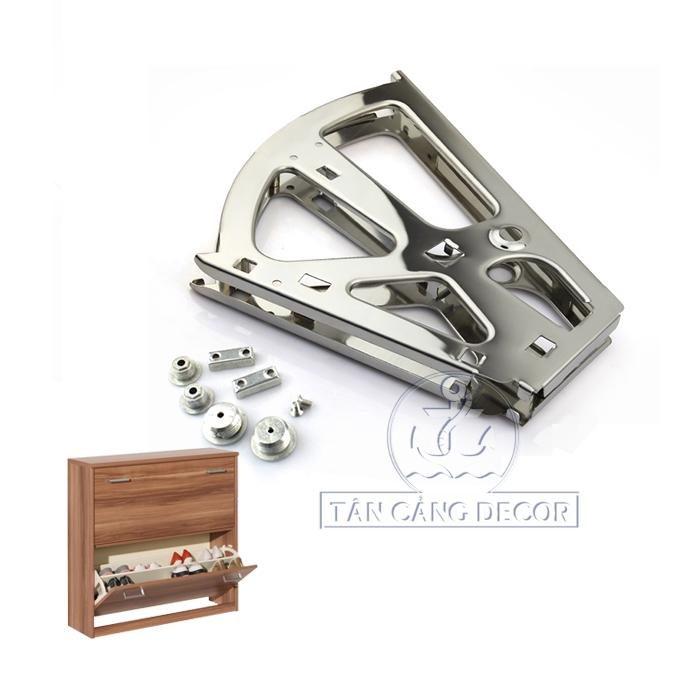Phụ Kiện Giá Xoay Tủ Giày (1-2-3 Ngăn) Inox