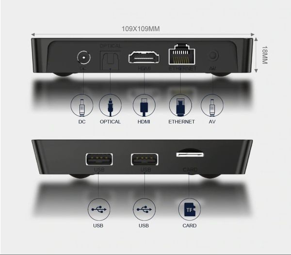 Android TV Box X96Q Pro - Ram 2GB + Rom 16 , Android TV 10