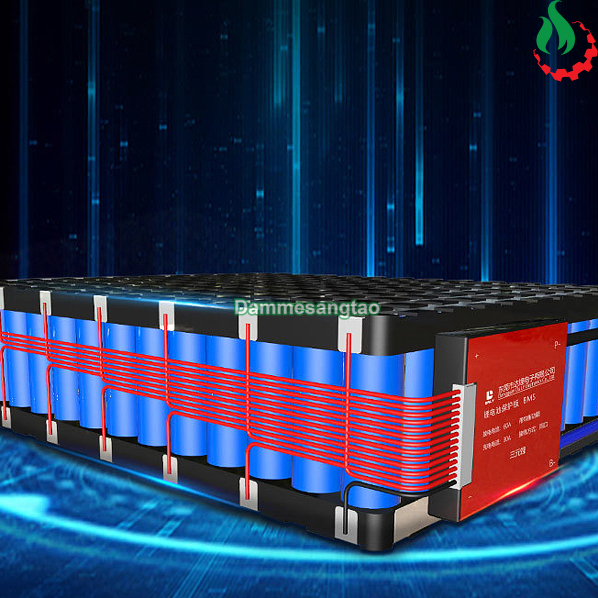 Mạch 24S 72V (87.6V) Daly bảo vệ pin sắt Li-Fe 3.2V xe điện