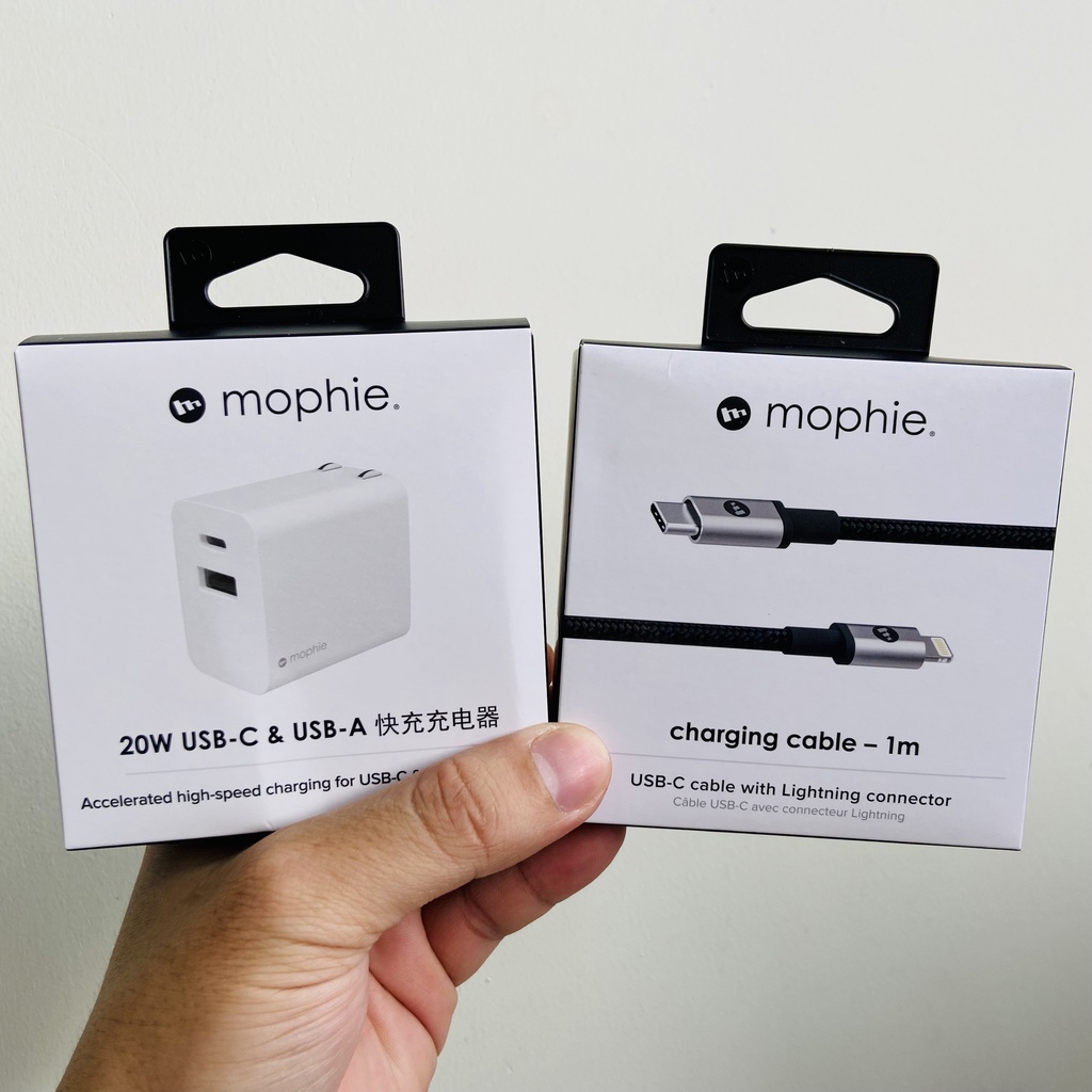 Cáp usb-c to lightning mophie 1m chuẩn mfi