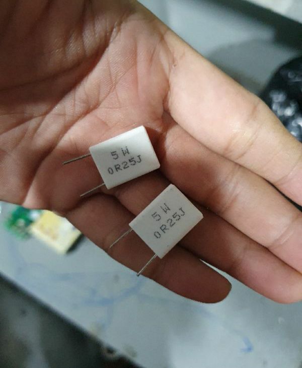 Trở sứ 0,25 ôm -5w - combo 10 con