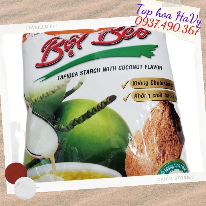 Bột Béo Đặc Biệt Tài Ký 1kg  [FREE SHIP][BienHoa] tap hoa havy