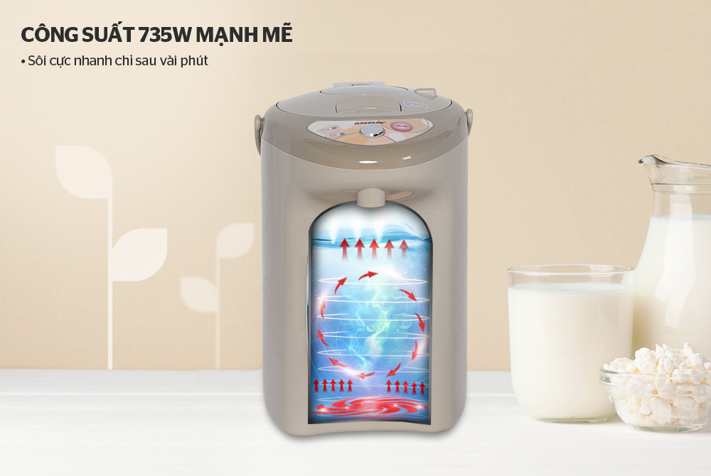 Bình thủy điện 3L sunhouse SHD1530