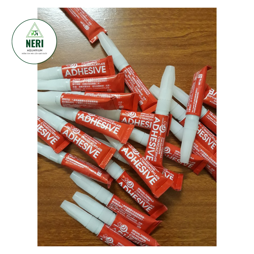 Keo dán rêu cây thủy sinh ADHESIVE 5g - Keo dán cây thủy sinh
