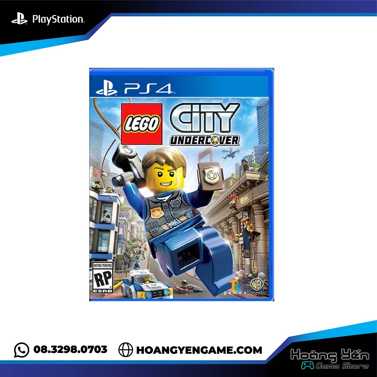 Đĩa game Lego City Undercover PS4