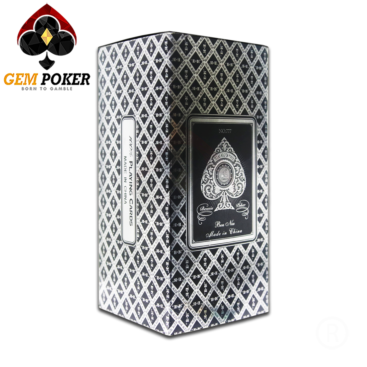 BÀI POKER TEXAS 777 PLASTIC