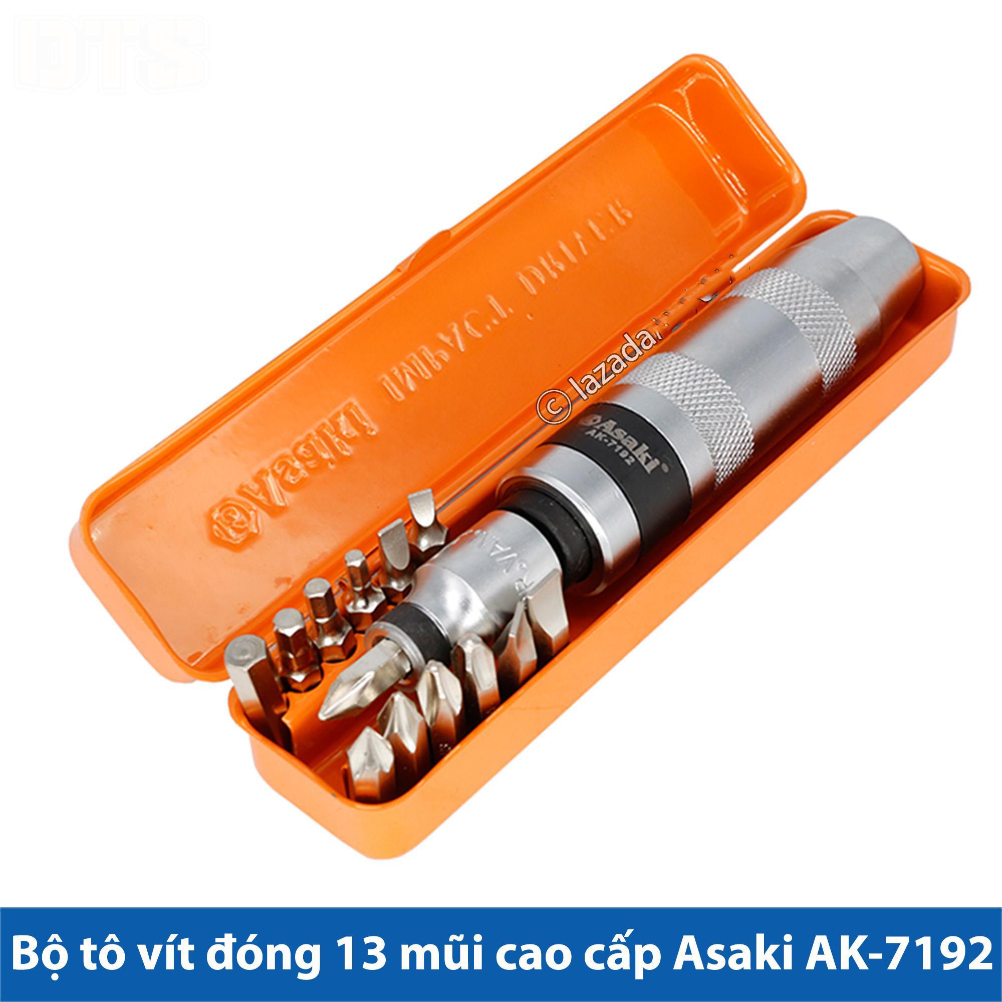 Bộ vít đóng 13 mũi asaki ak-7192 c2