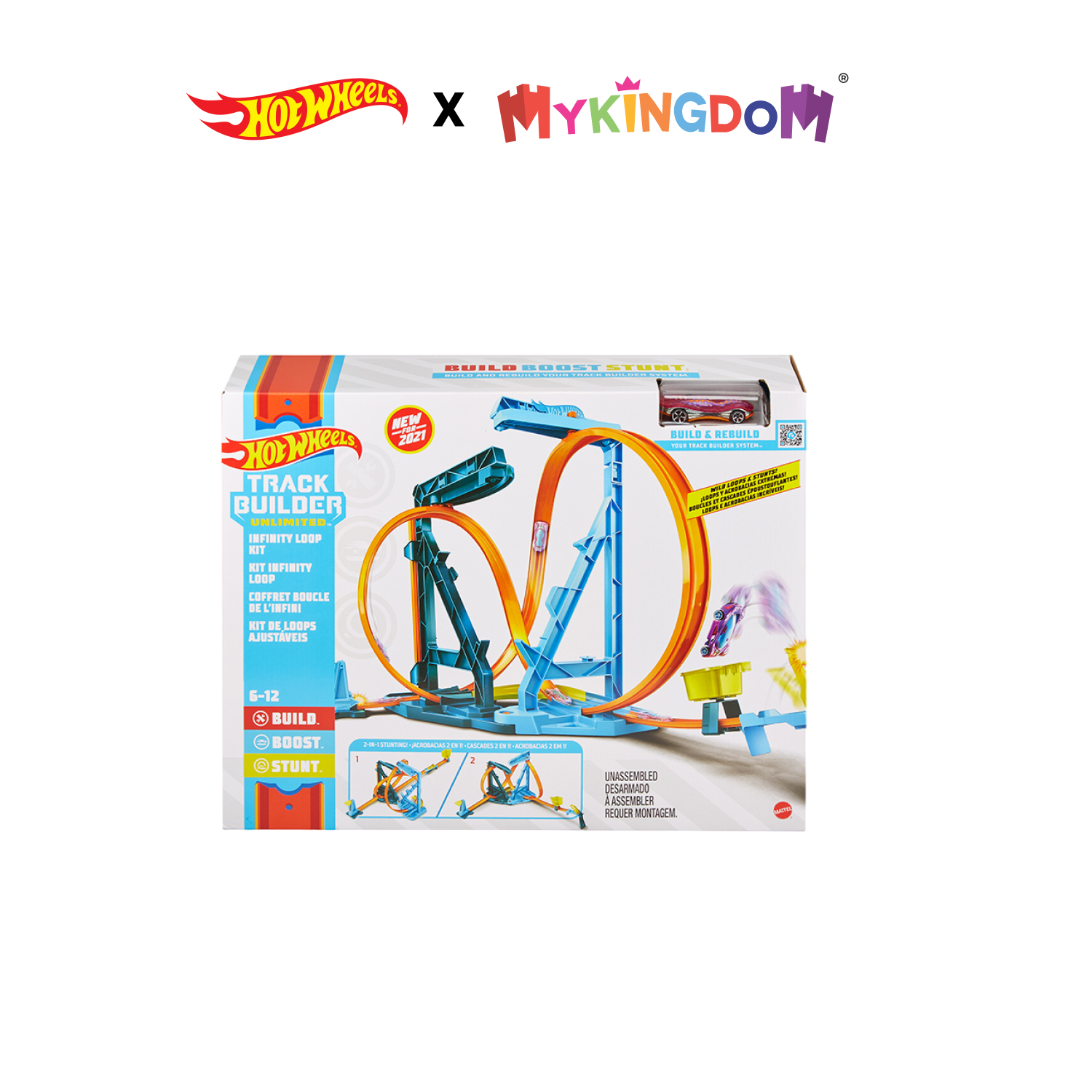 Mô Hình Đồ Chơi Hot Wheels Đường Đua Vô Cực GVG10