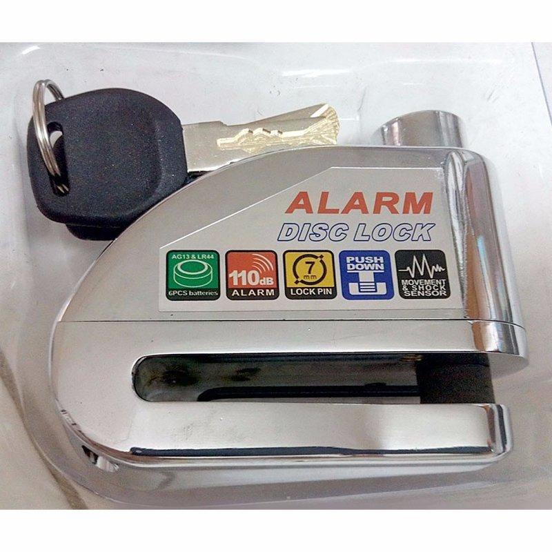 Khóa đĩa chống trộm xe máy KINBAR ALARM LOCK giúp khóa đĩa xe máy, chống trộm xe máy