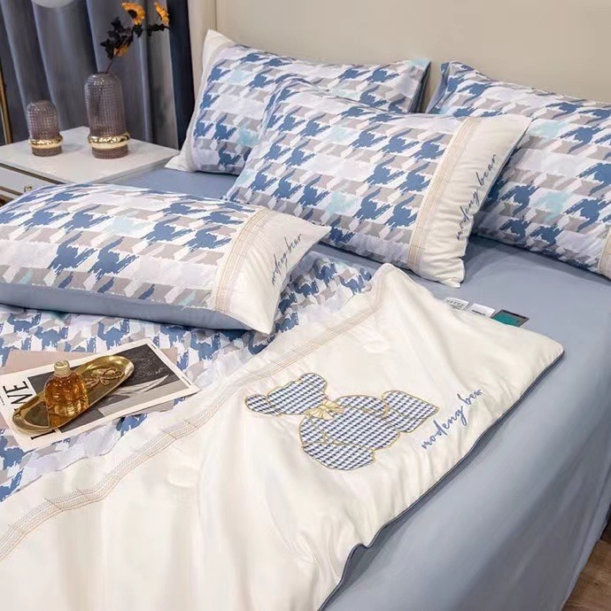 Set quilt silk woven d-i-o-r c015