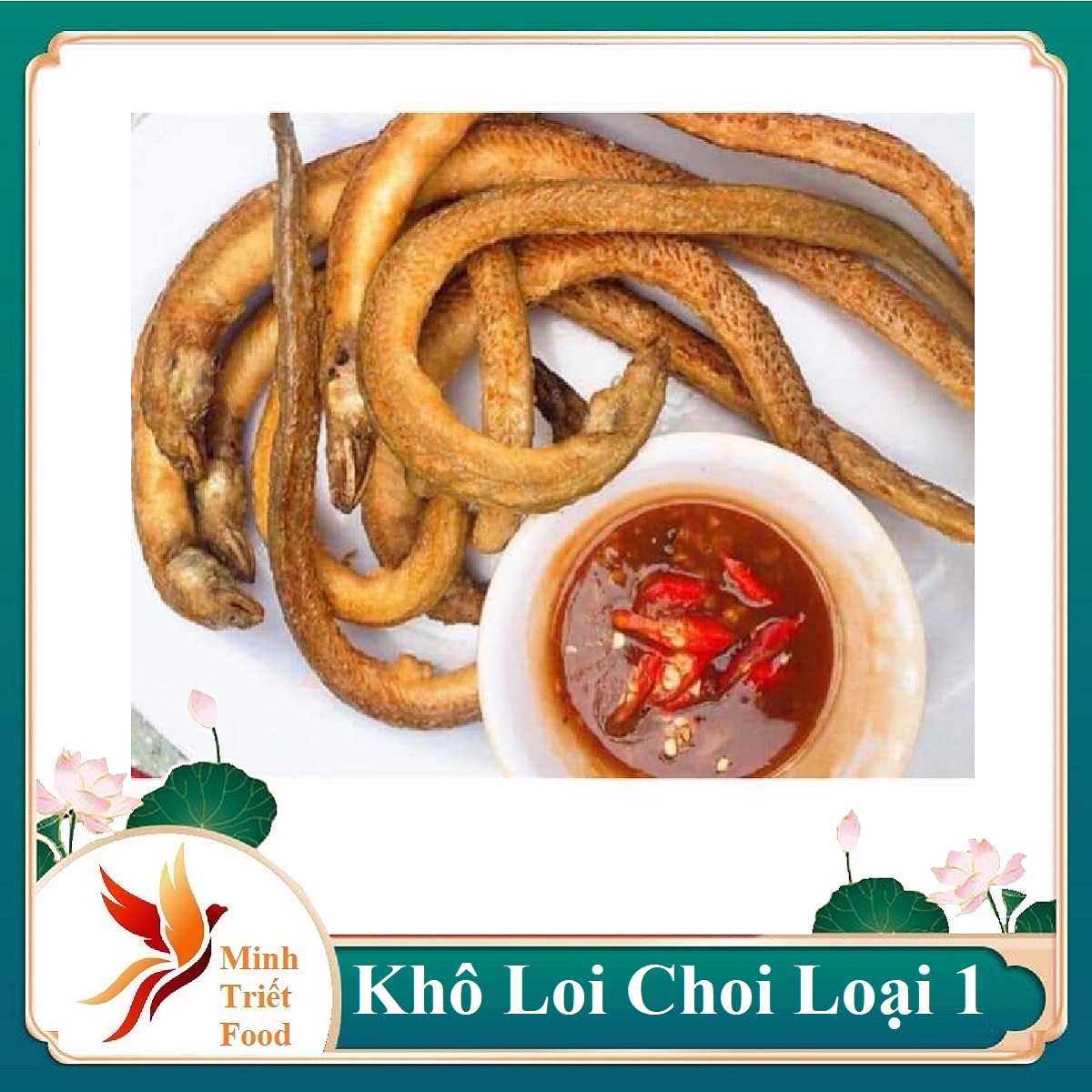 KHÔ CÁ LOI CHOI  ĐẶC SẢN MINH TRIẾT CÀ MAU-nhiều dinh dưỡng, giống như trạch nhưng ngon hơn vì xương cá là sụn