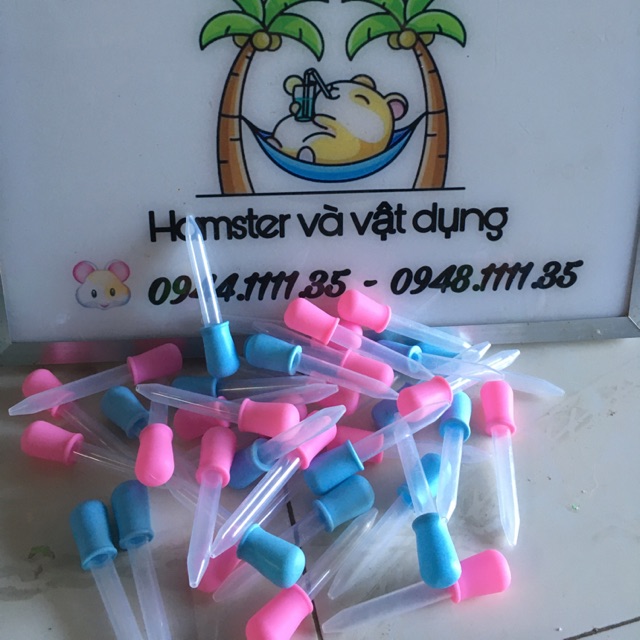 Ống đút sữa 5ml - Hồng