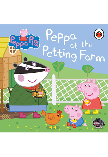 Sách - Peppa Pig: Peppa at the Petting Farm - Phương Nam Book