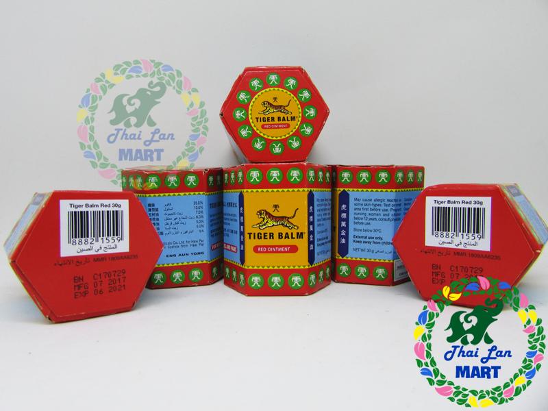[HCM]Dầu cù là con hổ tiger balm đỏ singapore 30 gam