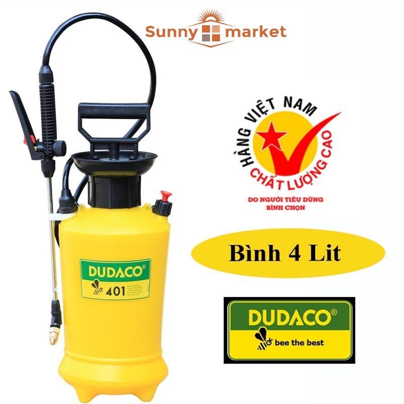 Bình tưới cây 4l Dudaco, Bình phun, bình xịt Dudaco