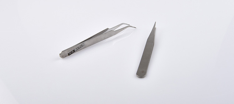Combo 2 nhíp gắp các linh kiện nhỏ (1 thẳng - 1 cong)
