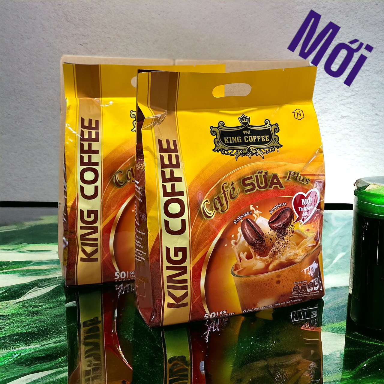 Cà phê SỮA TÚI 50 GÓI KING COFFEE