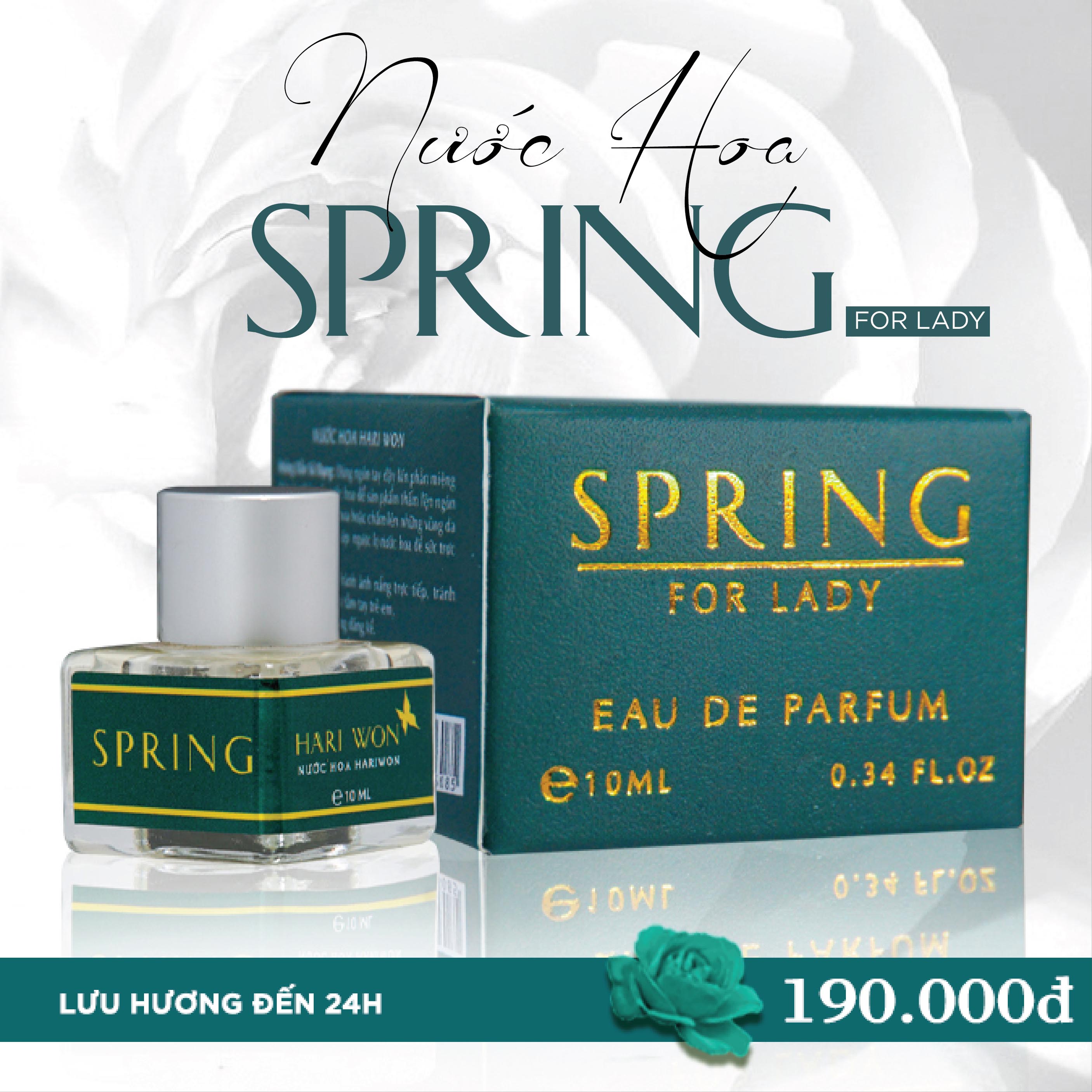 nước hoa nữ dạng chấm cao cấp - Hari Won SPRING chính hãng thơm lâu nồng nàn quyến rủ thơm body lưu hương 24h hương chuẩn pháp T17 - TKNGANSHOP.COM