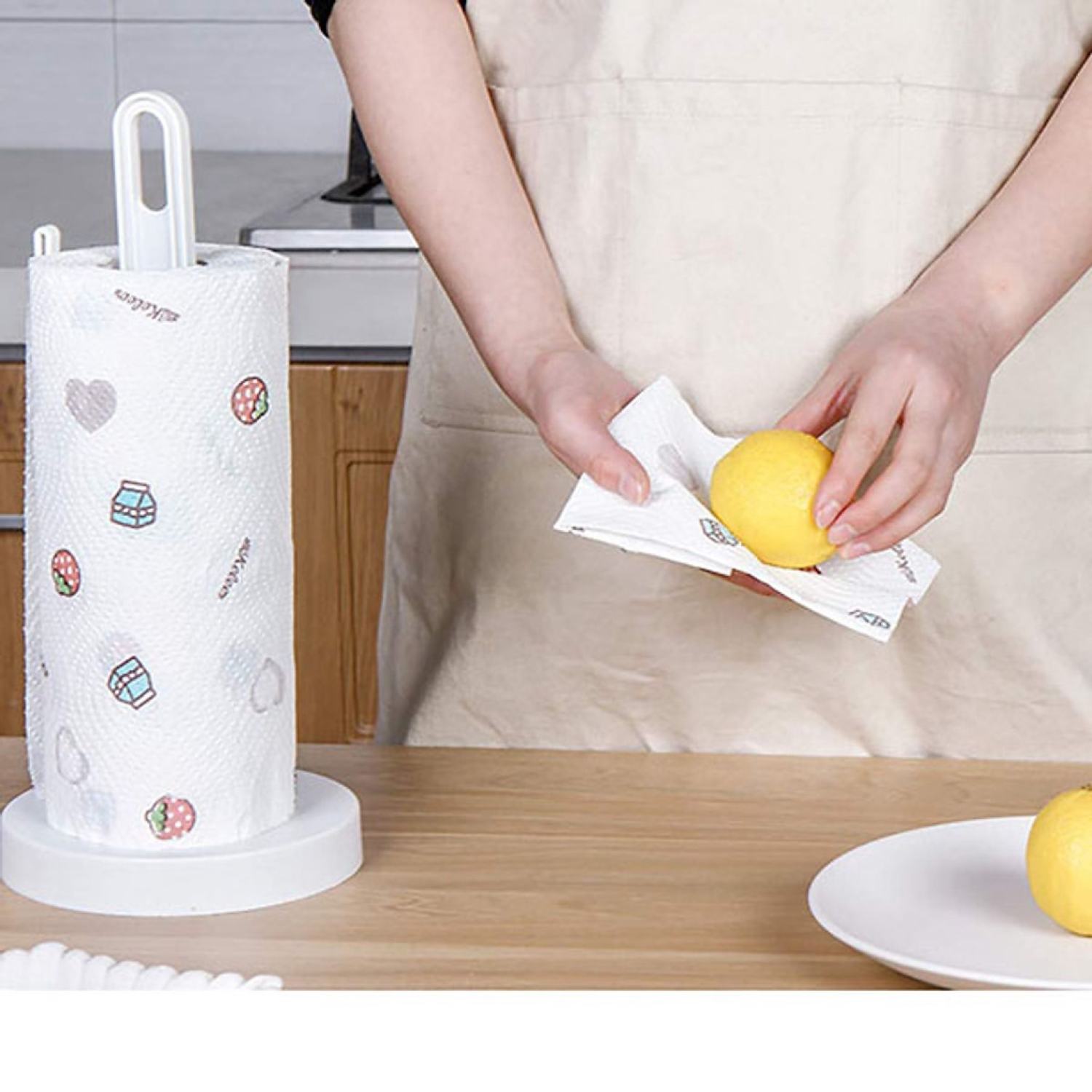 Cuộn 220 tơ` Khăn Giấy Lau Bếp Đa Năng 20 - 25cm